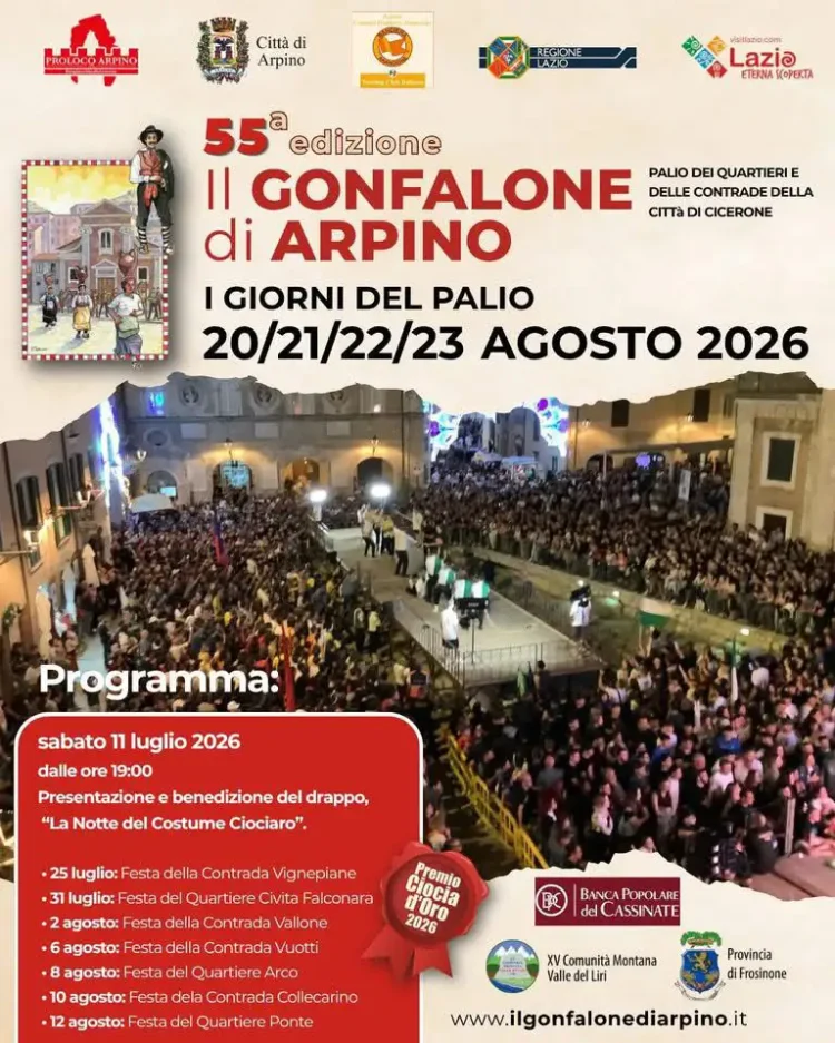Gonfalone 2026